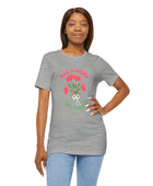 Pick Flowers Not Fights (Modern) Unisex Tee Shirt - Certified Organic & Vegan