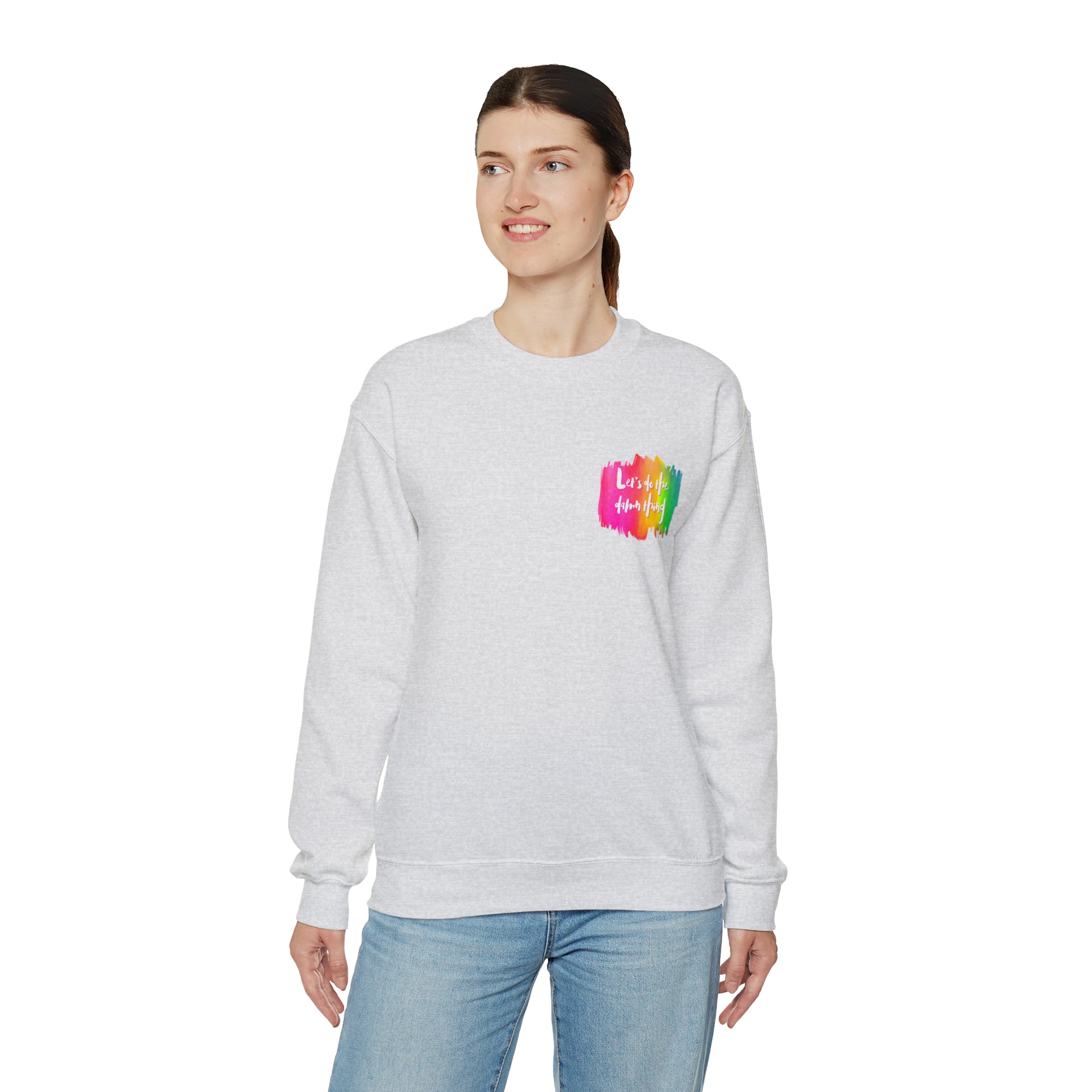 Let's Do the Thing Unisex Heavy Blend Crewneck Sweatshirt