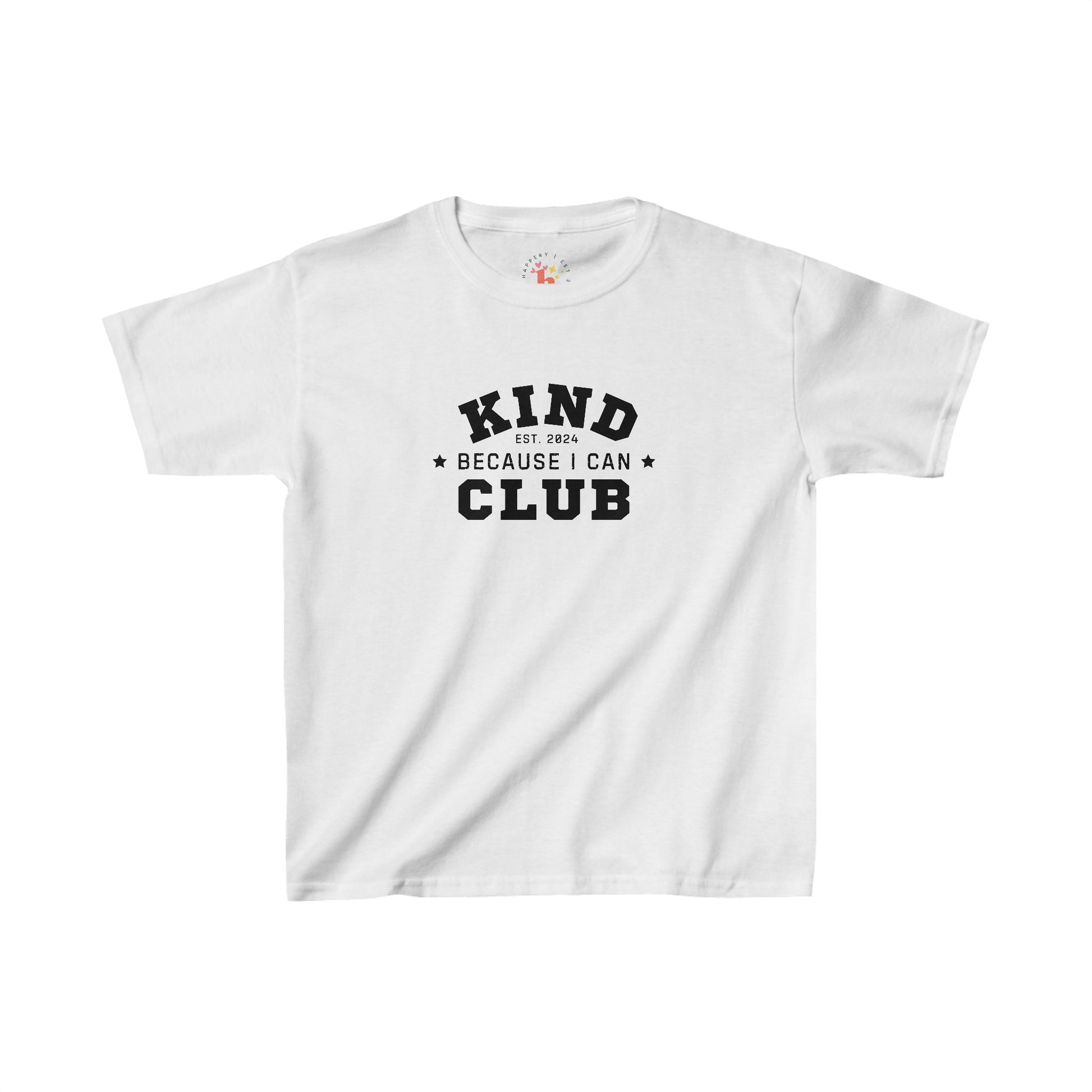 Kind Because I Can Club Kids Heavy Cotton Tee