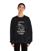 Lucky Golden Toad Unisex Heavy Blend Crewneck Sweatshirt