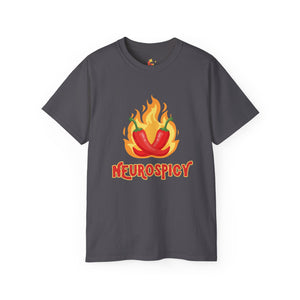 Neurospicy Flaming Peppers Unisex Ultra Cotton Tee