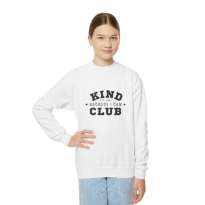 Kind Because I Can Youth Crewneck Sweatshirt