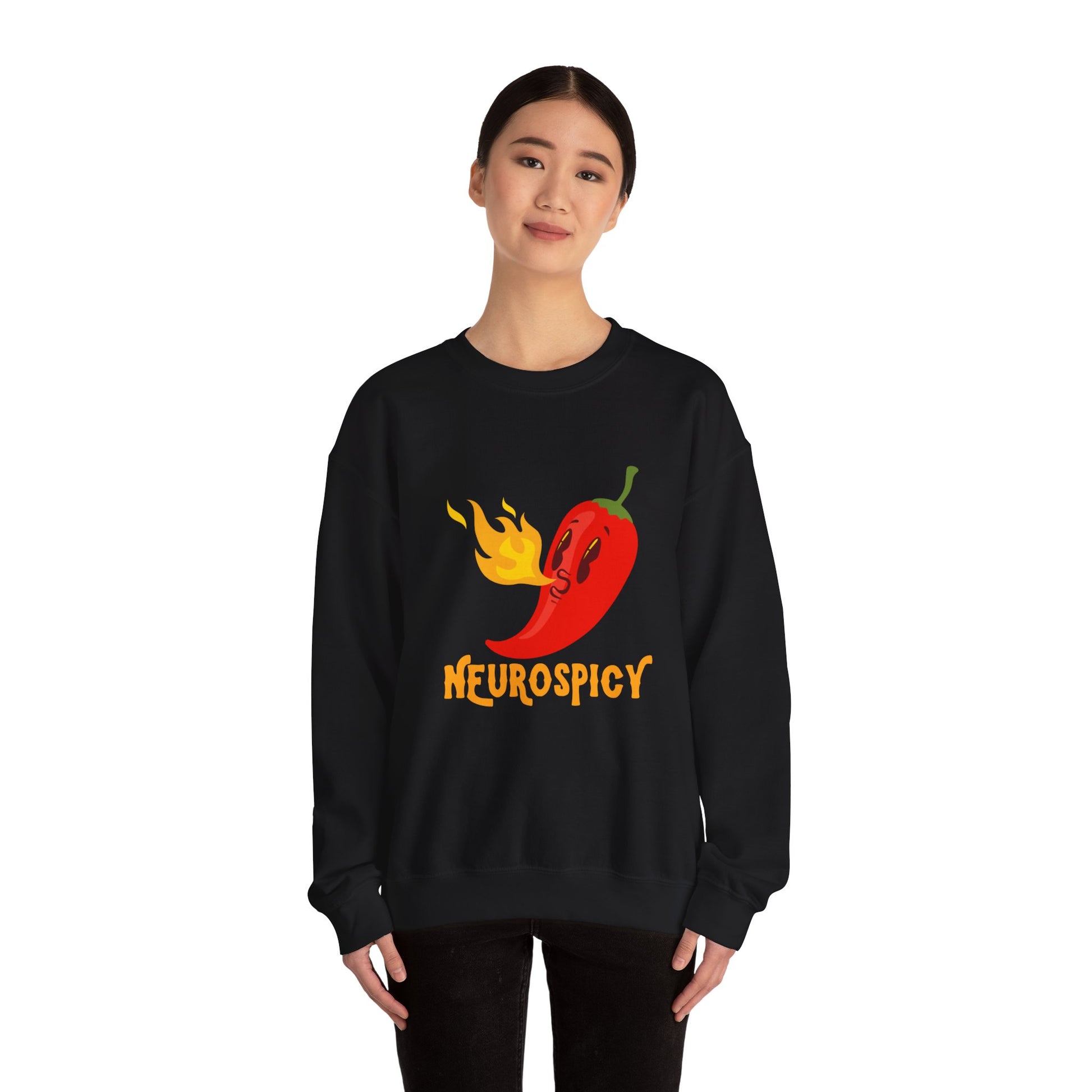 Neurospicy Unisex Heavy Blend Crewneck Sweatshirt