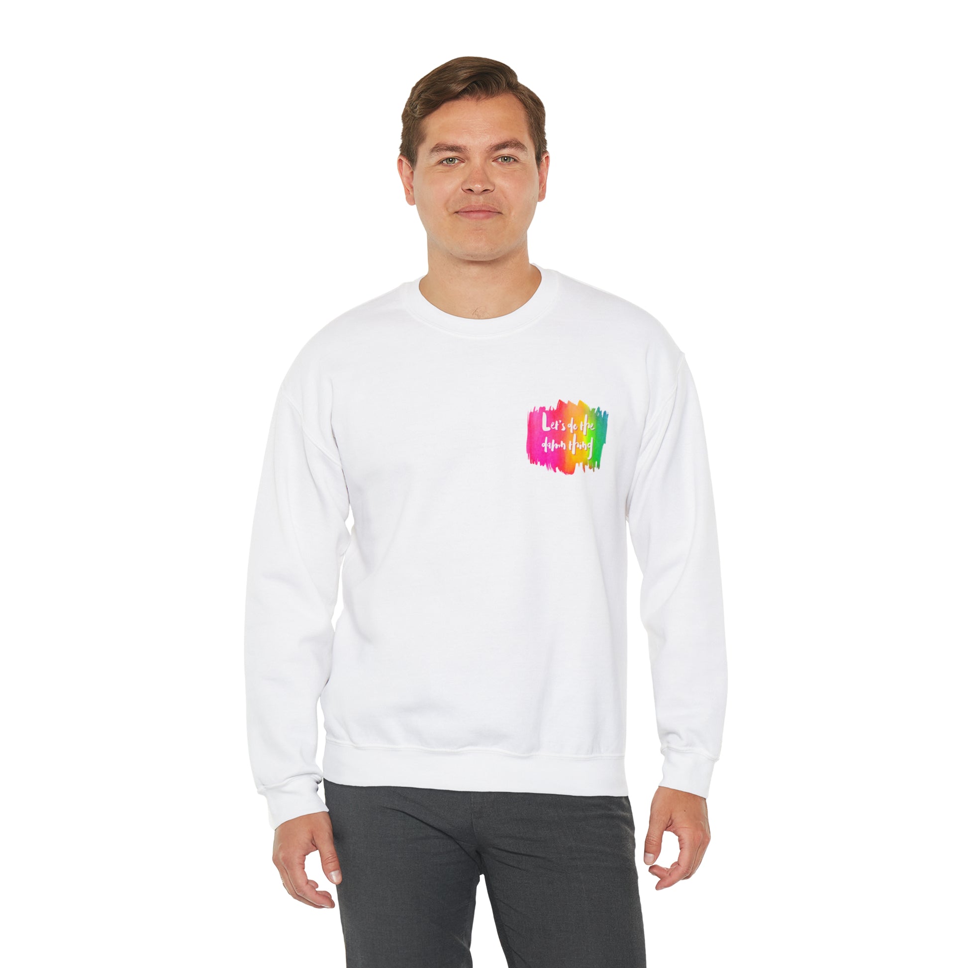 Let's Do the Thing Unisex Heavy Blend Crewneck Sweatshirt