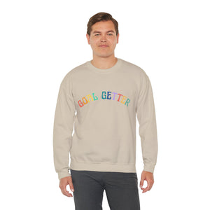 Goal Getter Unisex Heavy Blend Crewneck Sweatshirt (11 colours, up to 5xl)