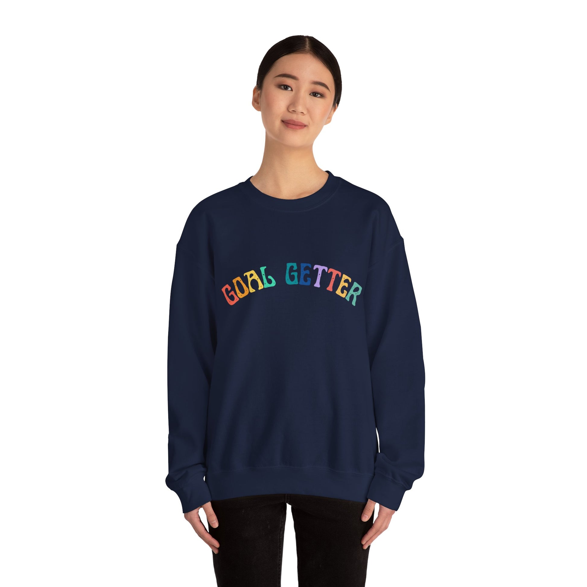 Goal Getter Unisex Heavy Blend Crewneck Sweatshirt (11 colours, up to 5xl)