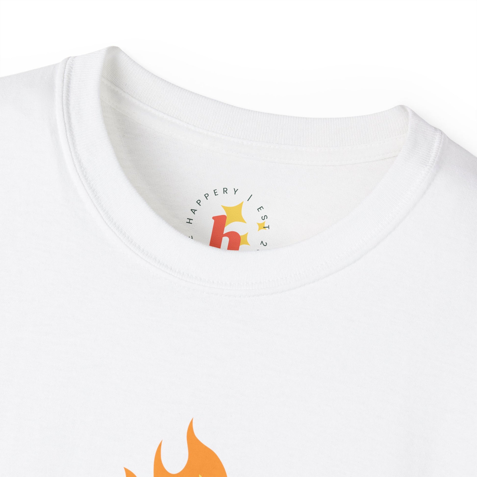 Neurospicy Flaming Peppers Unisex Ultra Cotton Tee