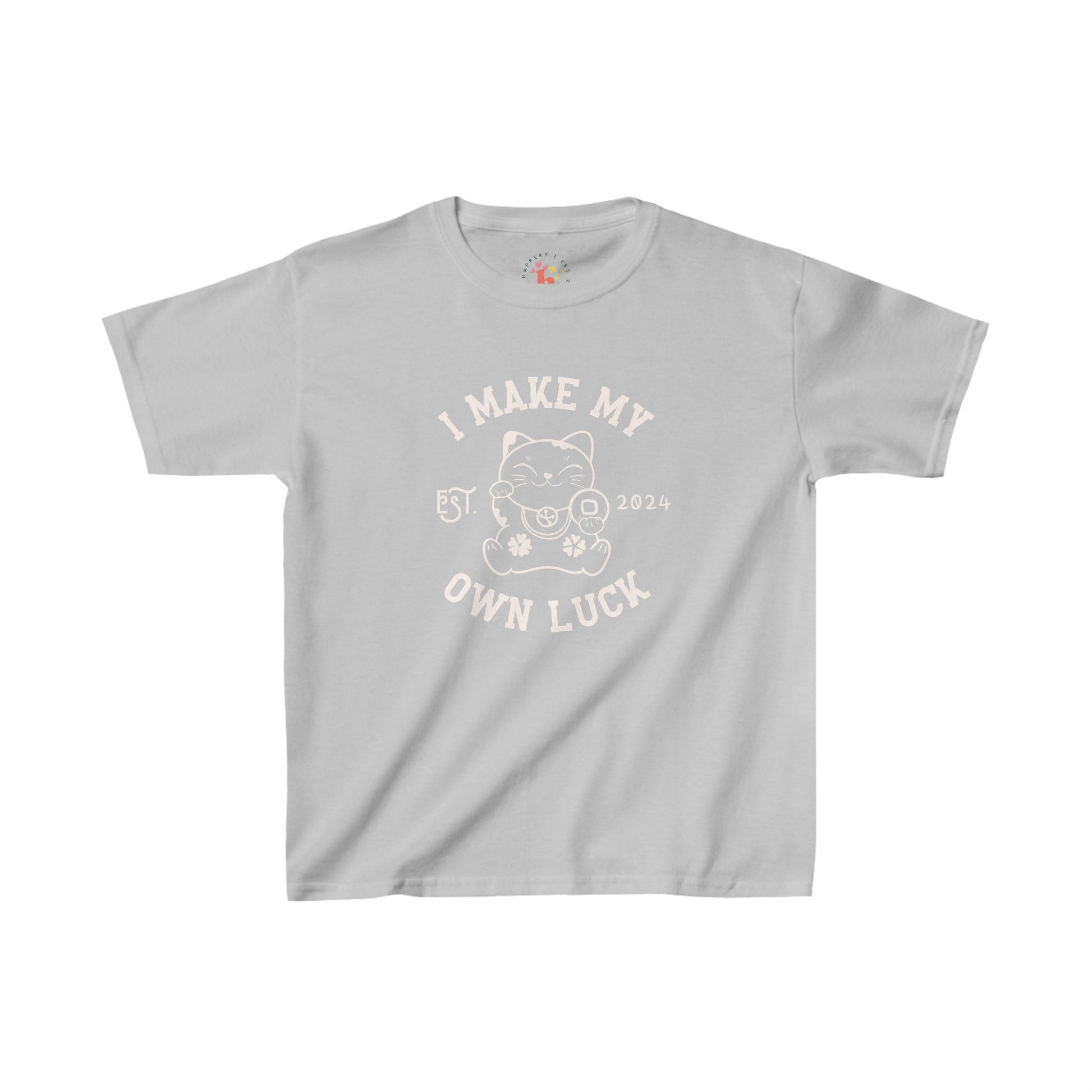 I Make My Own Luck Kids Heavy Cotton Tee