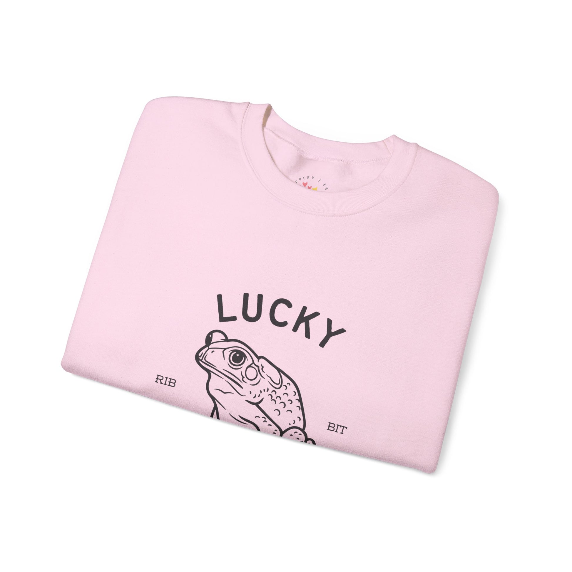 Lucky Golden Toad Unisex Heavy Blend Crewneck Sweatshirt