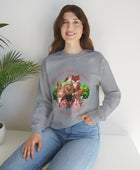 Nature is My Self Care Vintage Retro Style Unisex Heavy Blend Crewneck Sweatshirt (Fauna)