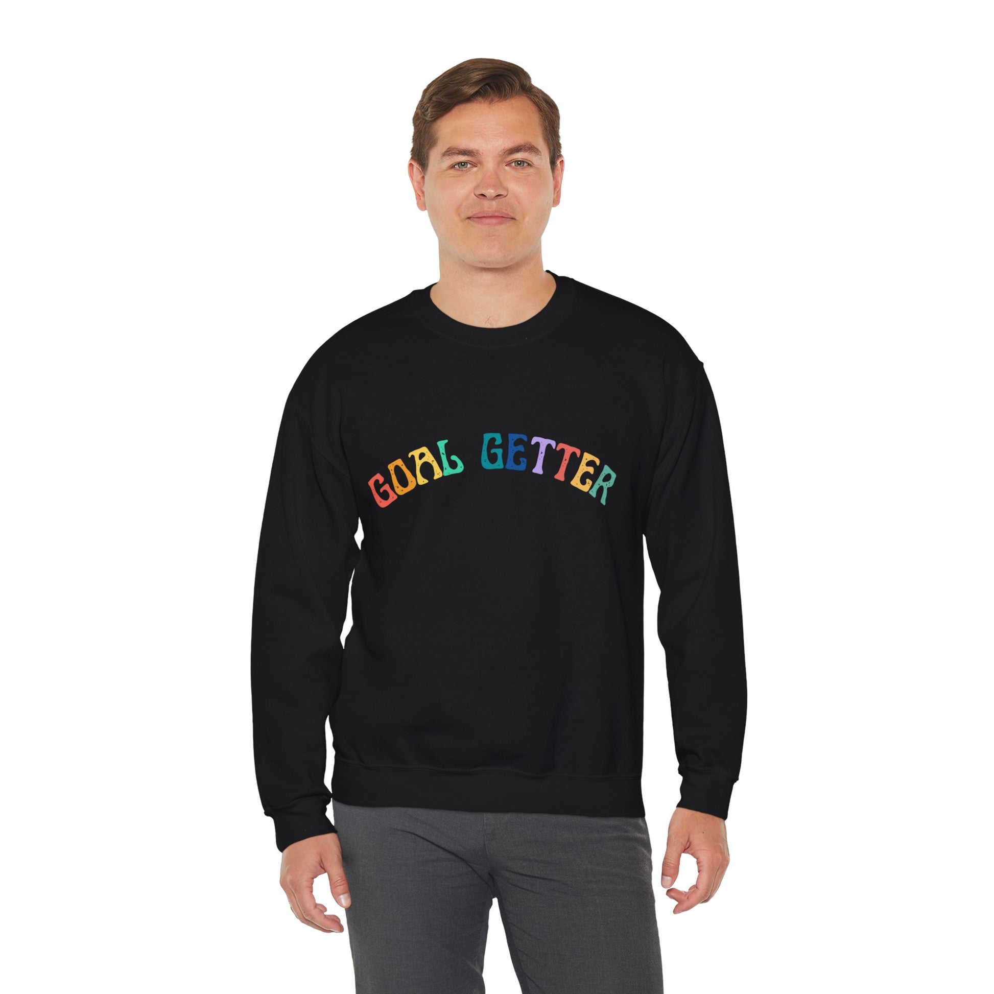 Goal Getter Unisex Heavy Blend Crewneck Sweatshirt (11 colours, up to 5xl)