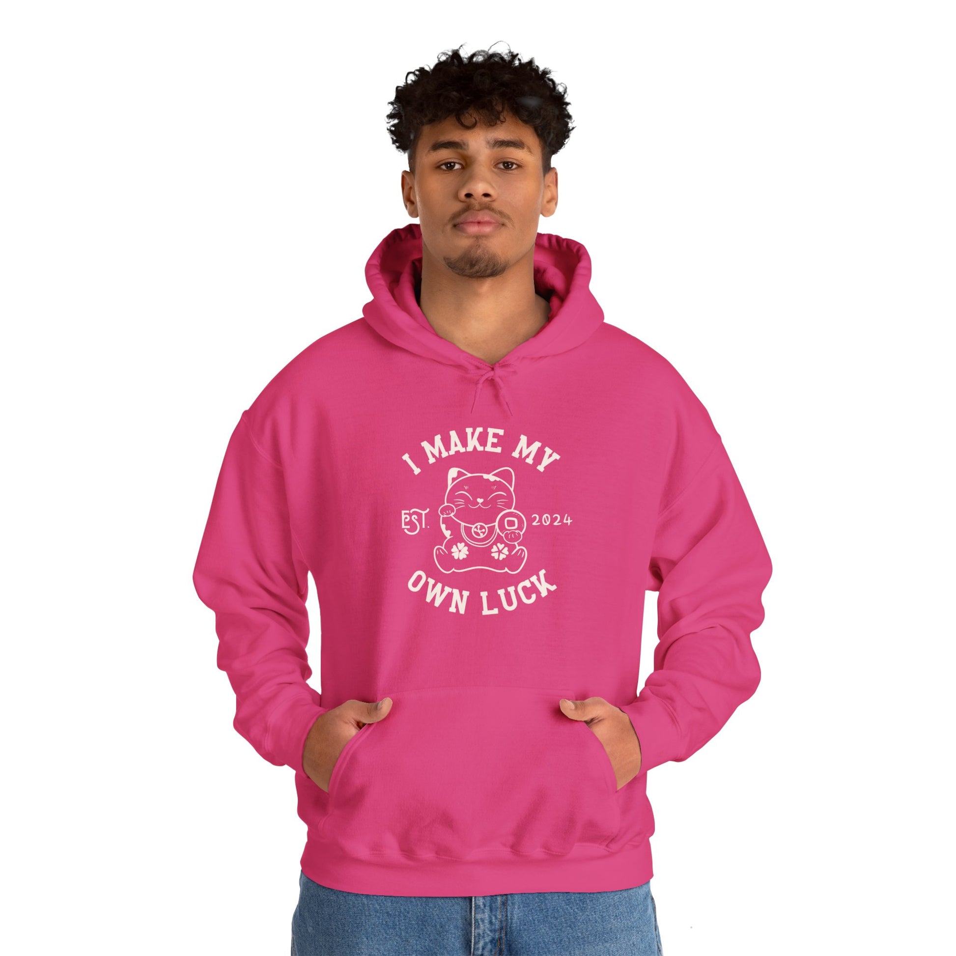 I Make My Own Luck Unisex Heavy Blend Hooded Sweatshirt