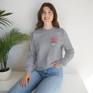 Pick Flowers Not Fights (Modern) Unisex Heavy Blend Crewneck Sweatshirt