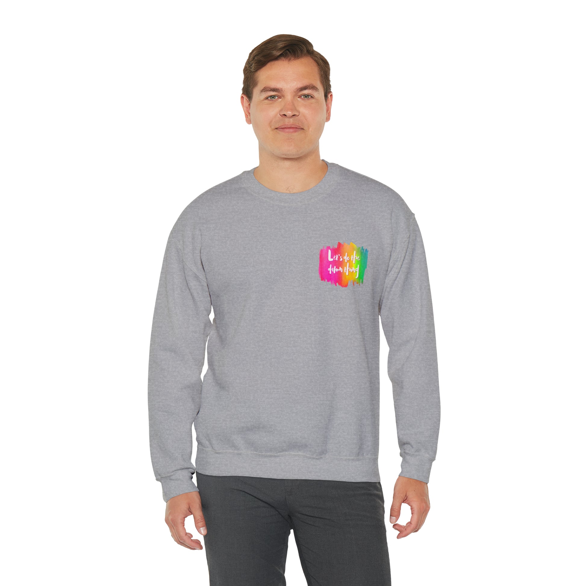 Let's Do the Thing Unisex Heavy Blend Crewneck Sweatshirt