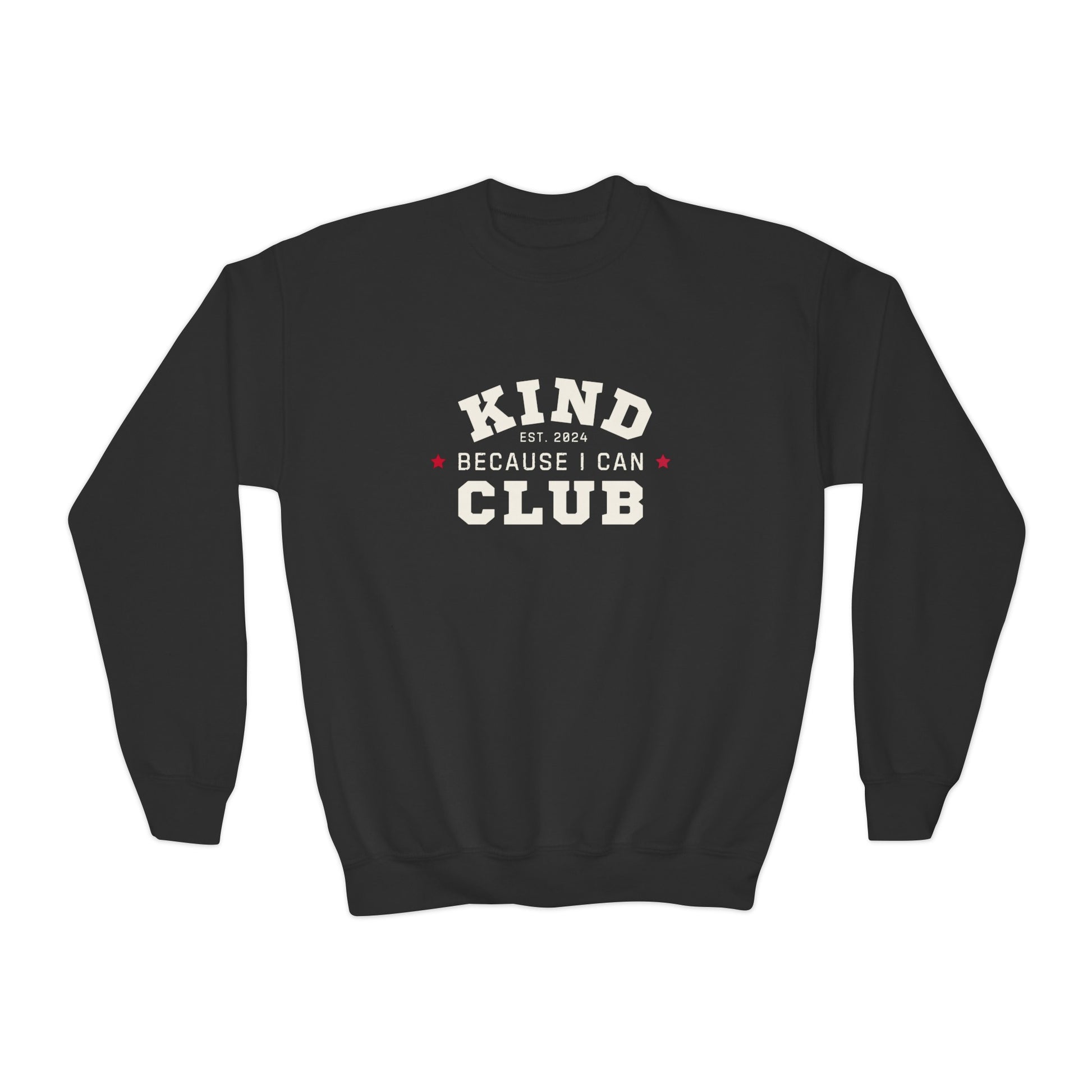 Kind Because I Can Youth Crewneck Sweatshirt