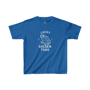 Lucky Golden Toad Kids Heavy Cotton Tee