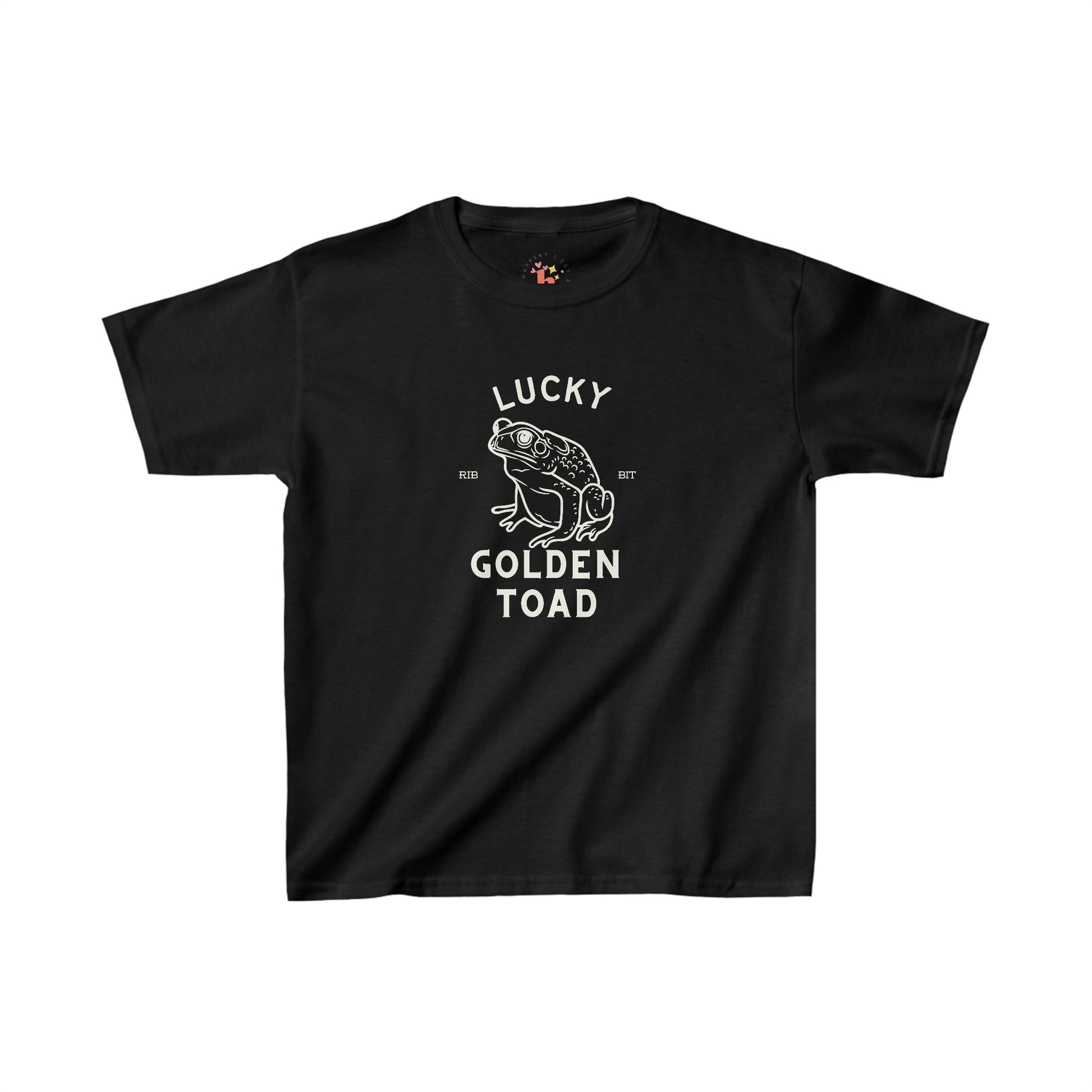 Lucky Golden Toad Kids Heavy Cotton Tee