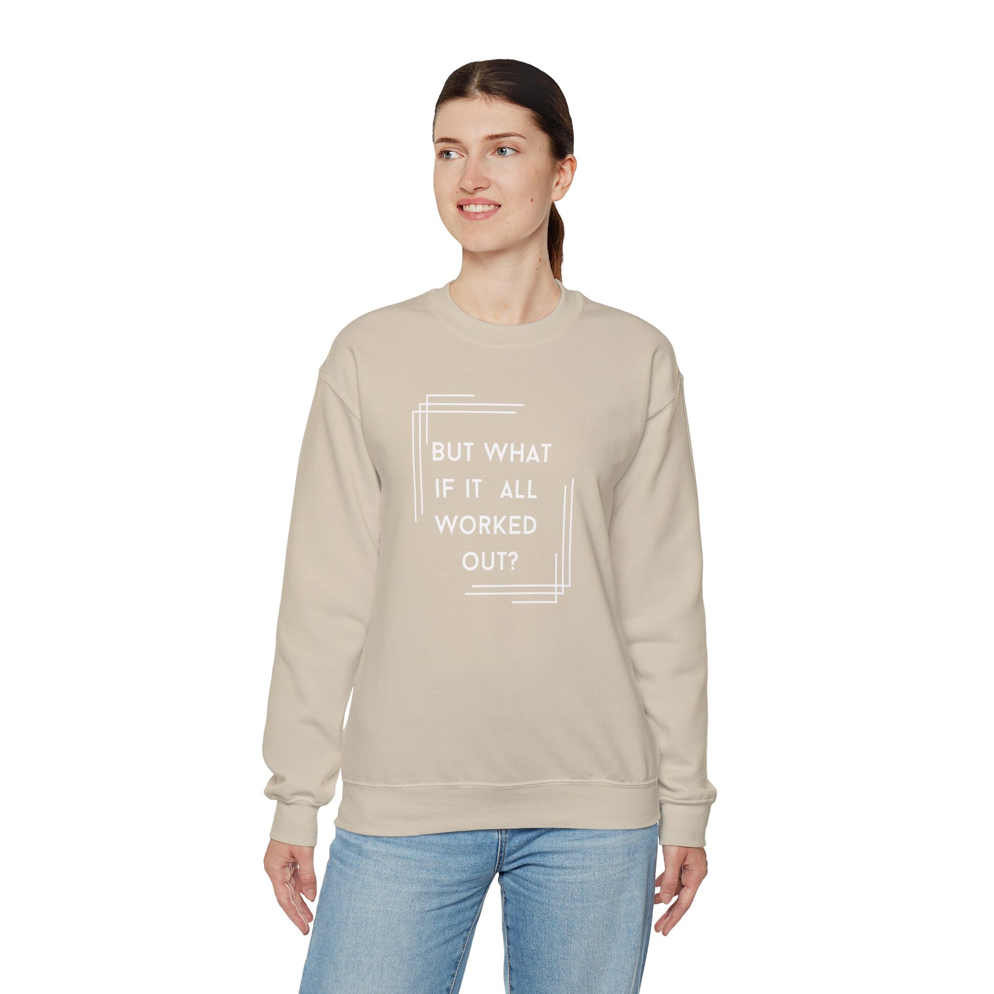 But What If It All Worked Out? Unisex Heavy Blend Crewneck Sweatshirt