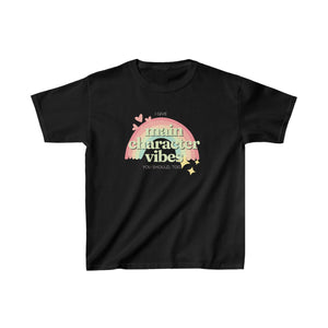 Kids Main Character Vibes Heavy Cotton Tee