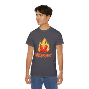 Neurospicy Flaming Peppers Unisex Ultra Cotton Tee