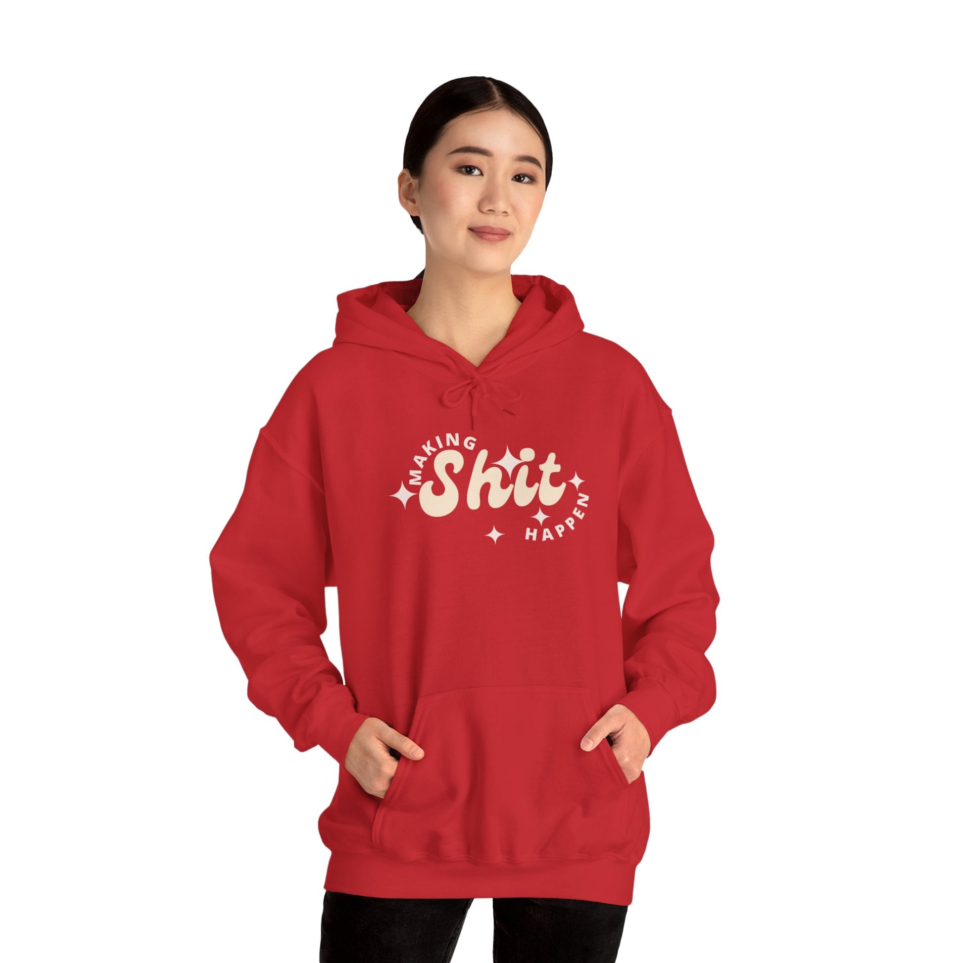 Making Shit Happen Unisex Heavy Blend Hooded Sweatshirt