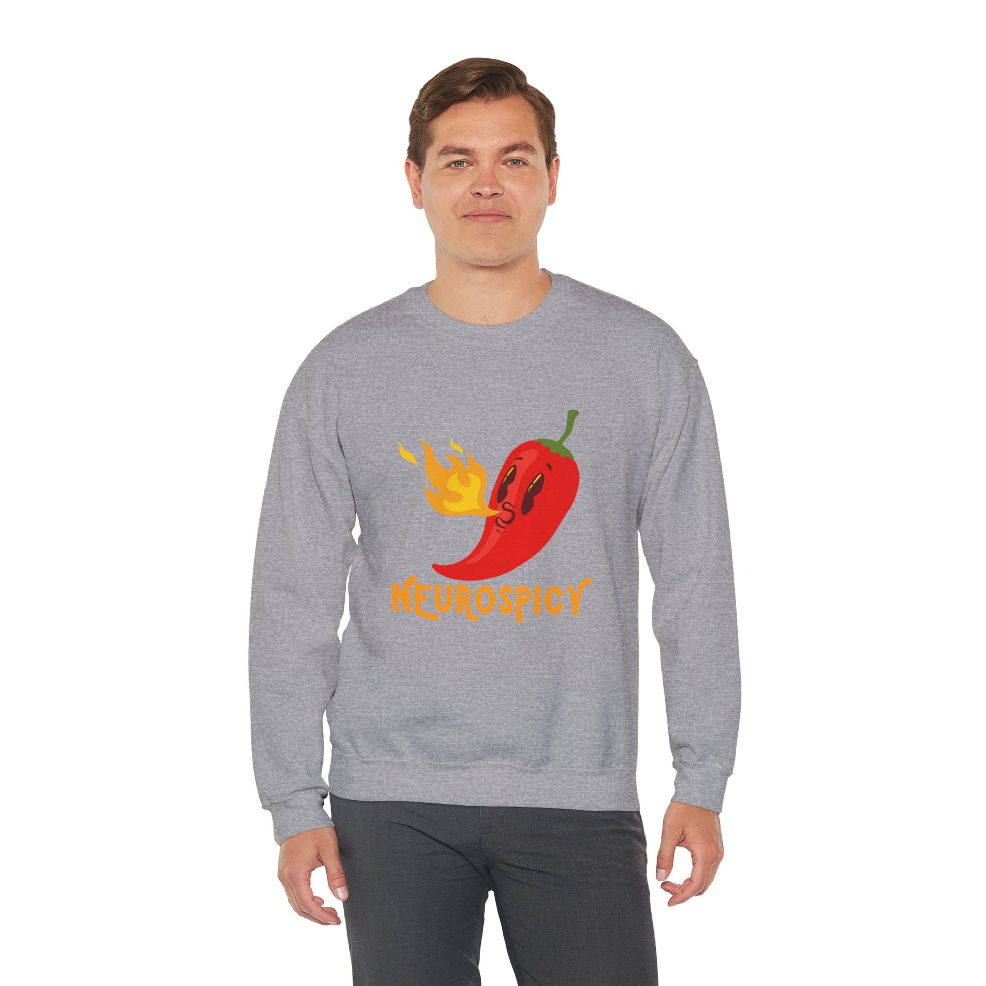 Neurospicy Unisex Heavy Blend Crewneck Sweatshirt