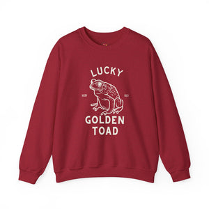 Lucky Golden Toad Unisex Heavy Blend Crewneck Sweatshirt