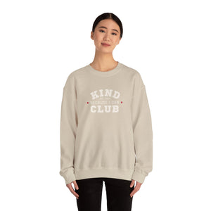 Kind Because I Can Club Unisex Heavy Blend Crewneck Sweatshirt