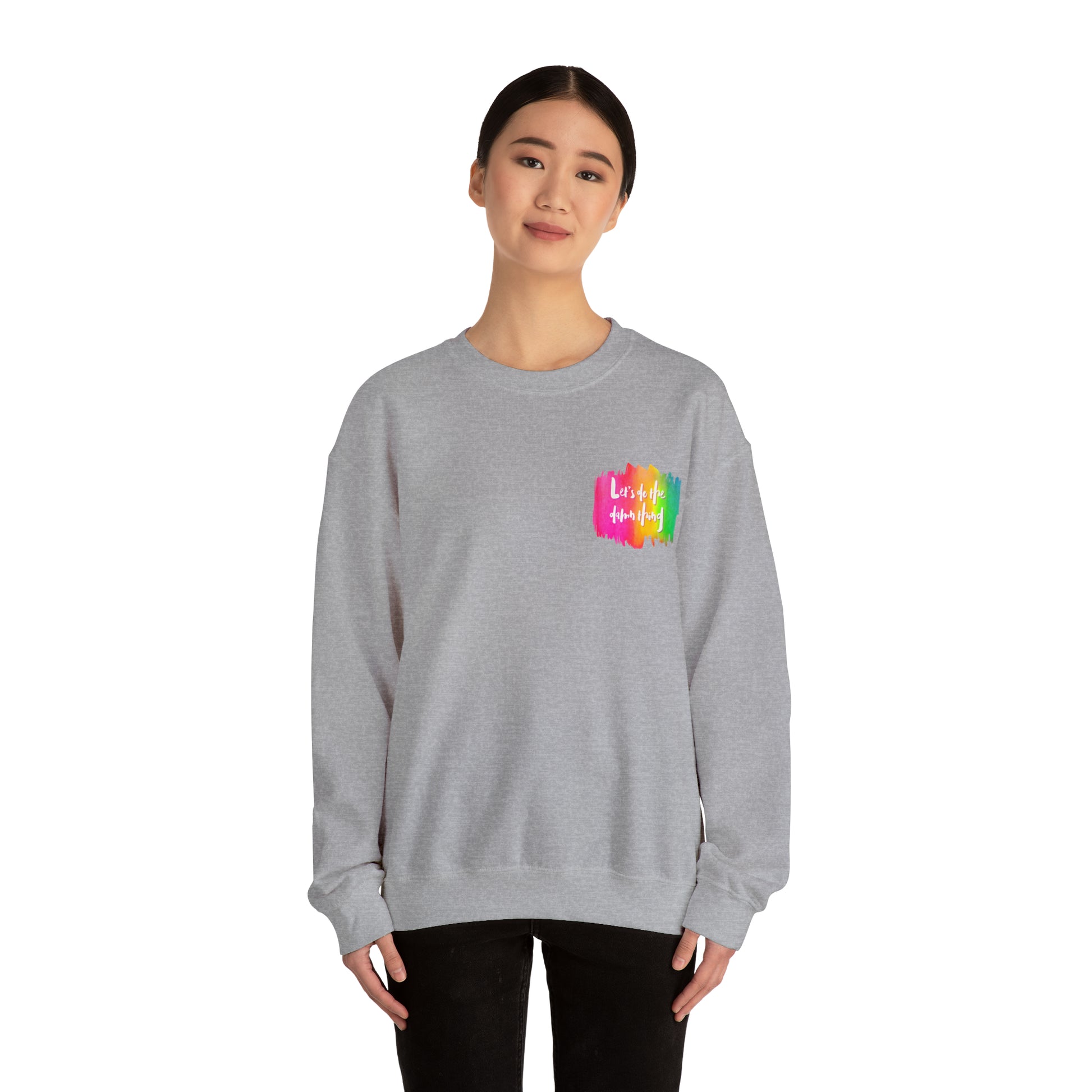 Let's Do the Thing Unisex Heavy Blend Crewneck Sweatshirt