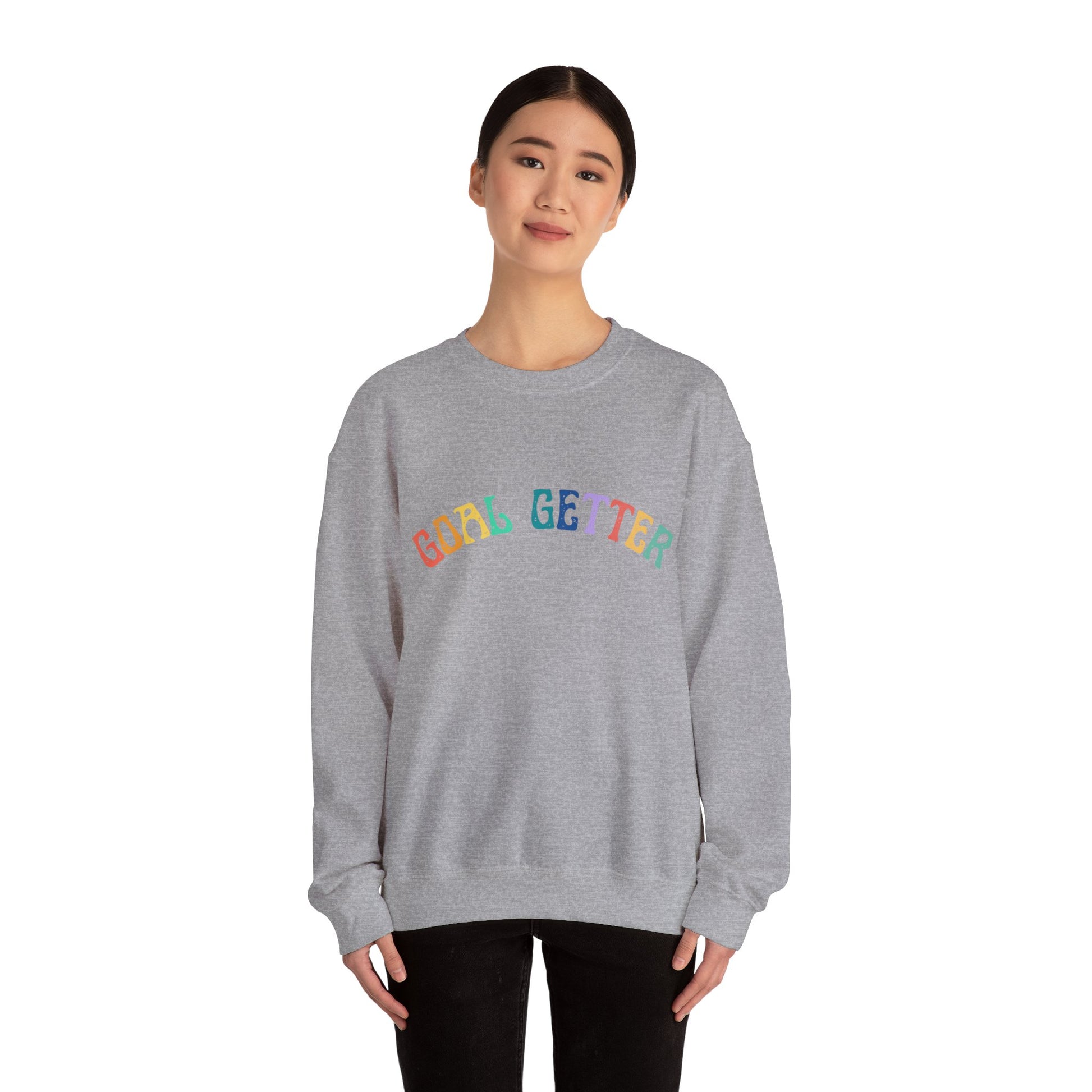 Goal Getter Unisex Heavy Blend Crewneck Sweatshirt (11 colours, up to 5xl)