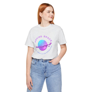 Making Space for New Possibilities Vegan Organic Unisex T-shirt