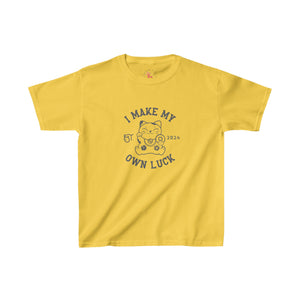 I Make My Own Luck Kids Heavy Cotton Tee