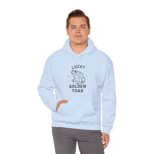 Lucky Golden Toad Unisex Heavy Blend Hooded Sweatshirt