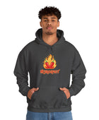 Neurospicy Flaming Peppers Unisex Heavy Blend Hooded Sweatshirt Hoodie