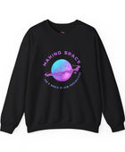 Making Space For a World of Possibilities Unisex Heavy Blend Crewneck Sweatshirt