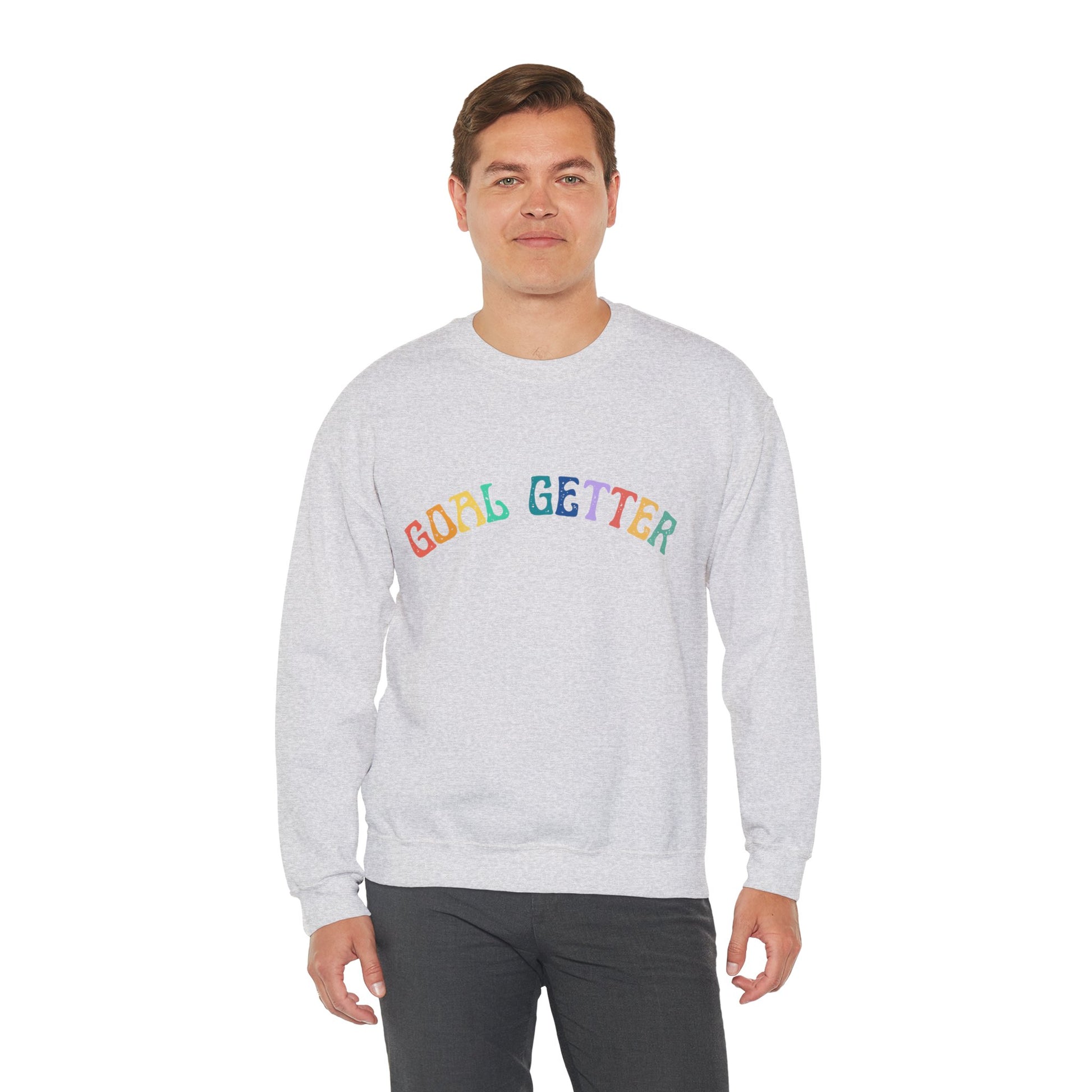 Goal Getter Unisex Heavy Blend Crewneck Sweatshirt (11 colours, up to 5xl)