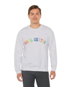 Goal Getter Unisex Heavy Blend Crewneck Sweatshirt (11 colours, up to 5xl)