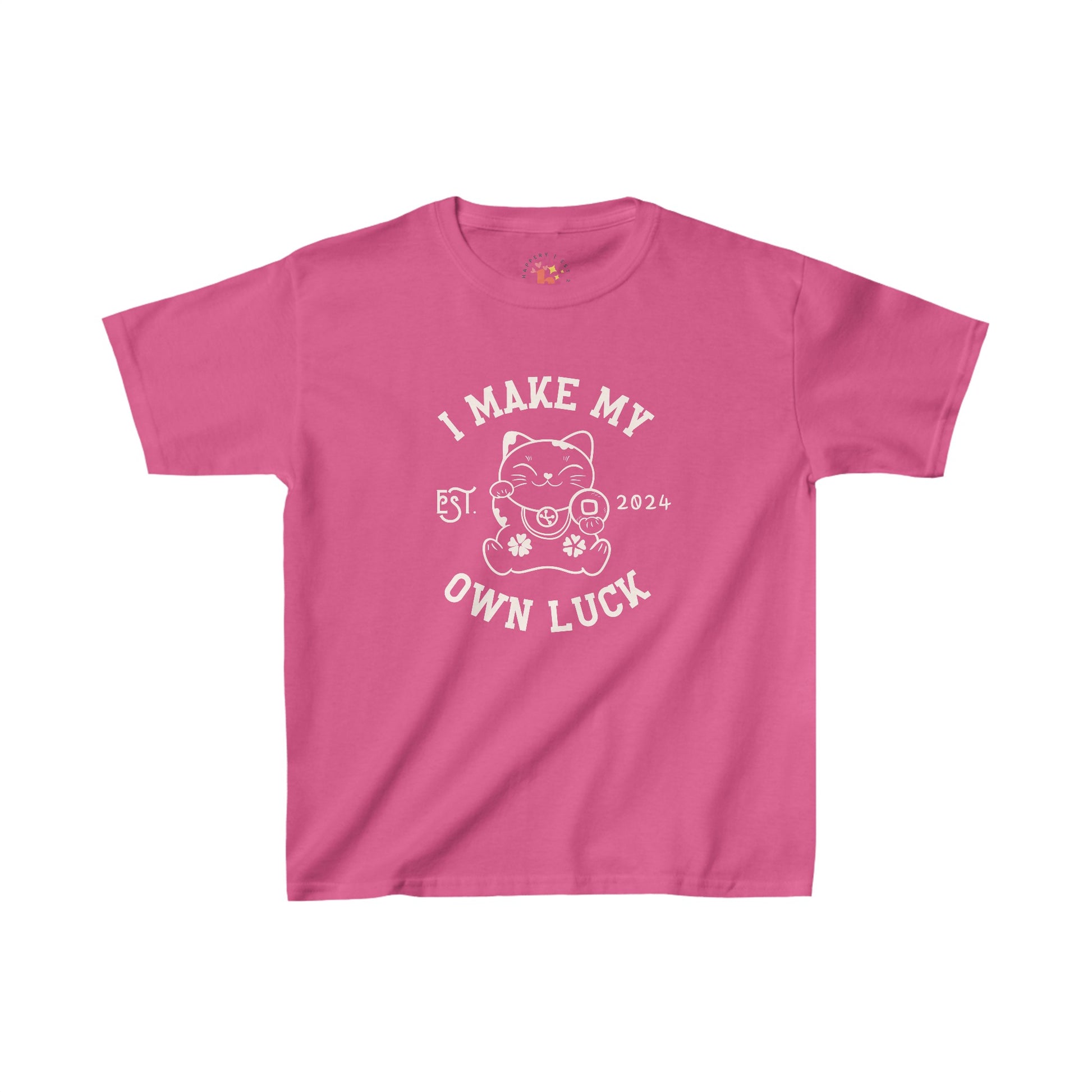 I Make My Own Luck Kids Heavy Cotton Tee