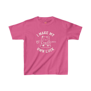 I Make My Own Luck Kids Heavy Cotton Tee