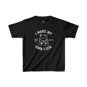 I Make My Own Luck Kids Heavy Cotton Tee