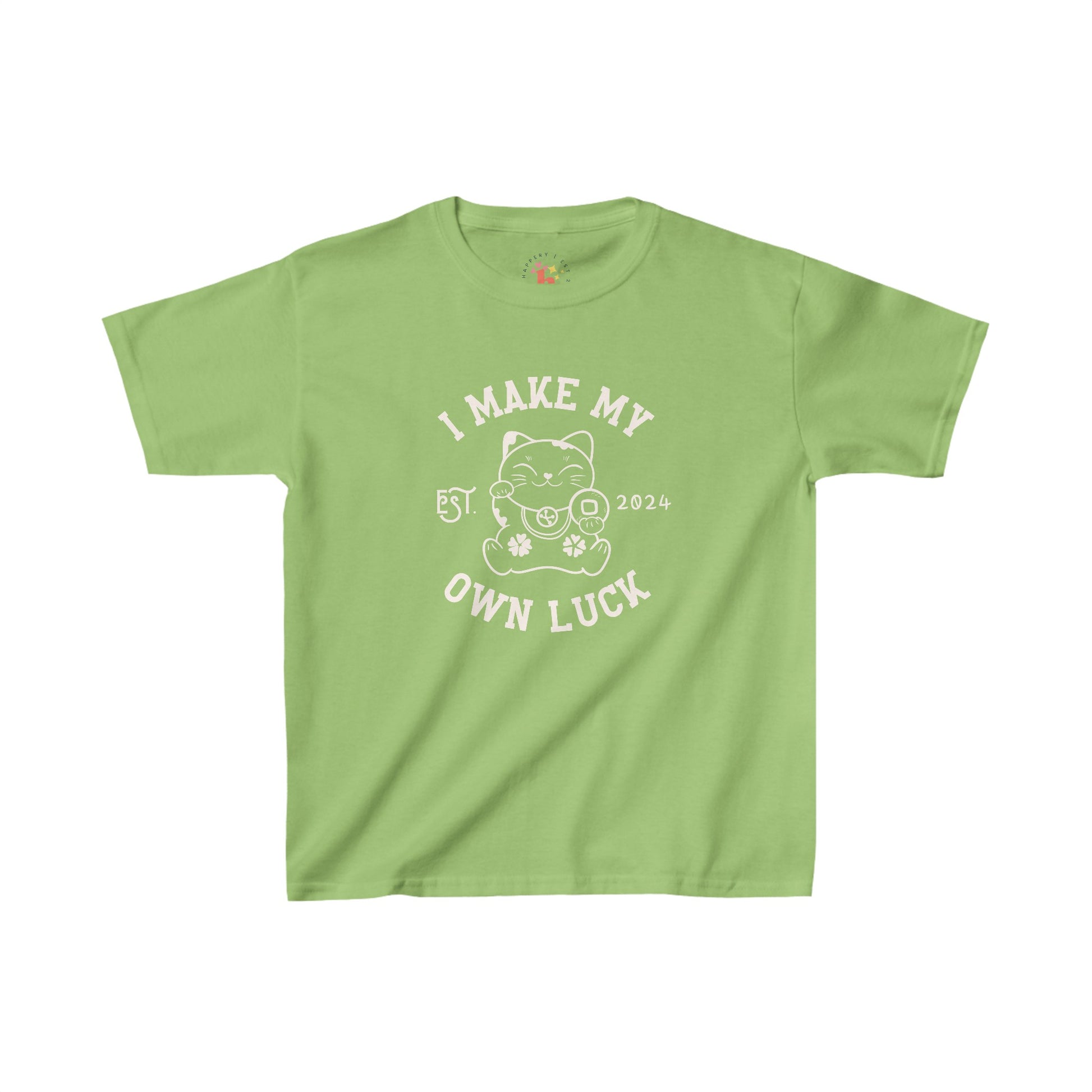 I Make My Own Luck Kids Heavy Cotton Tee