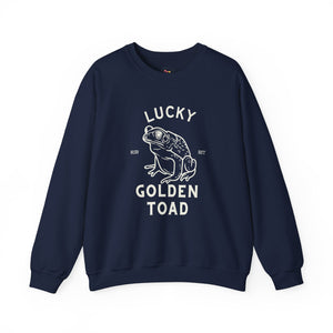 Lucky Golden Toad Unisex Heavy Blend Crewneck Sweatshirt