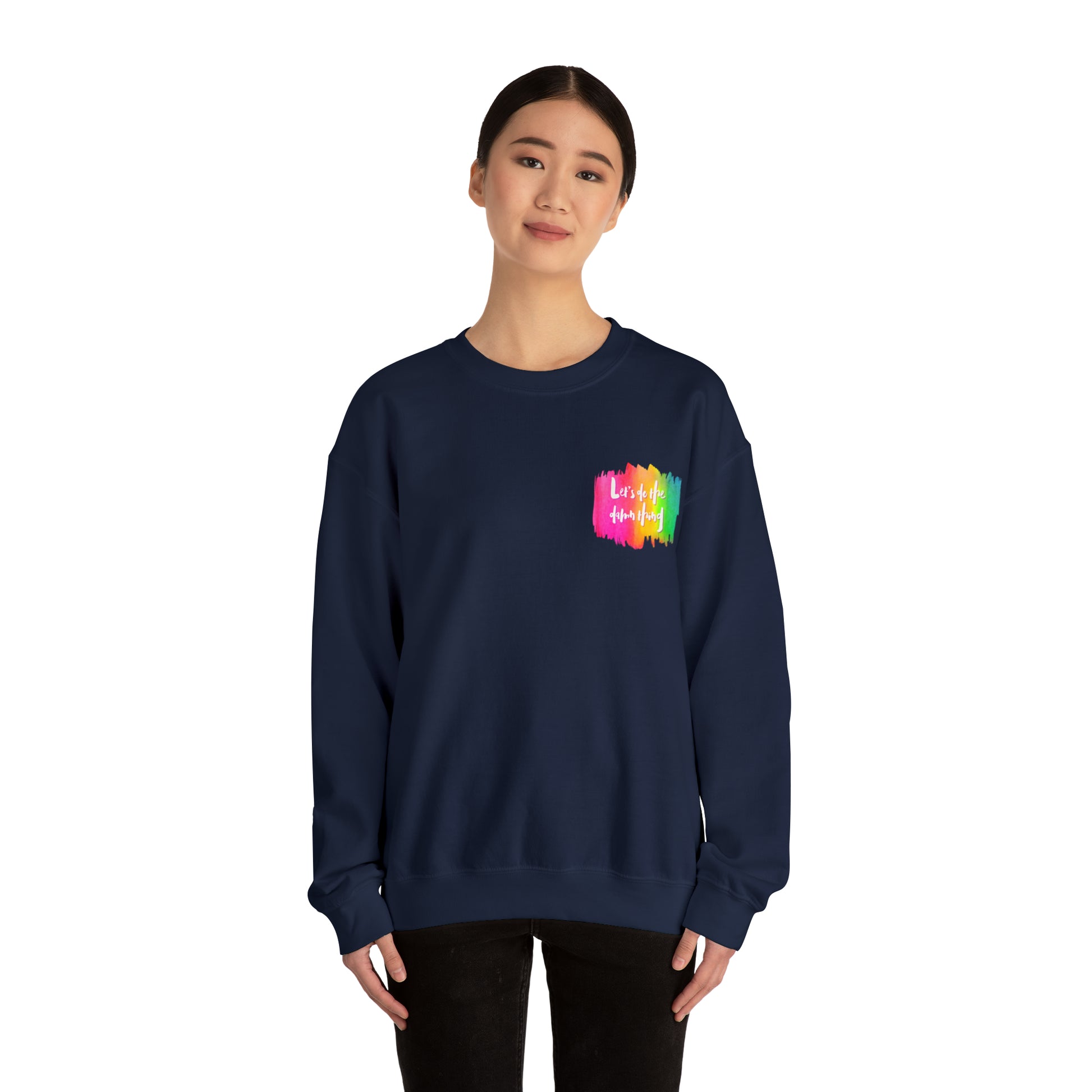 Let's Do the Thing Unisex Heavy Blend Crewneck Sweatshirt