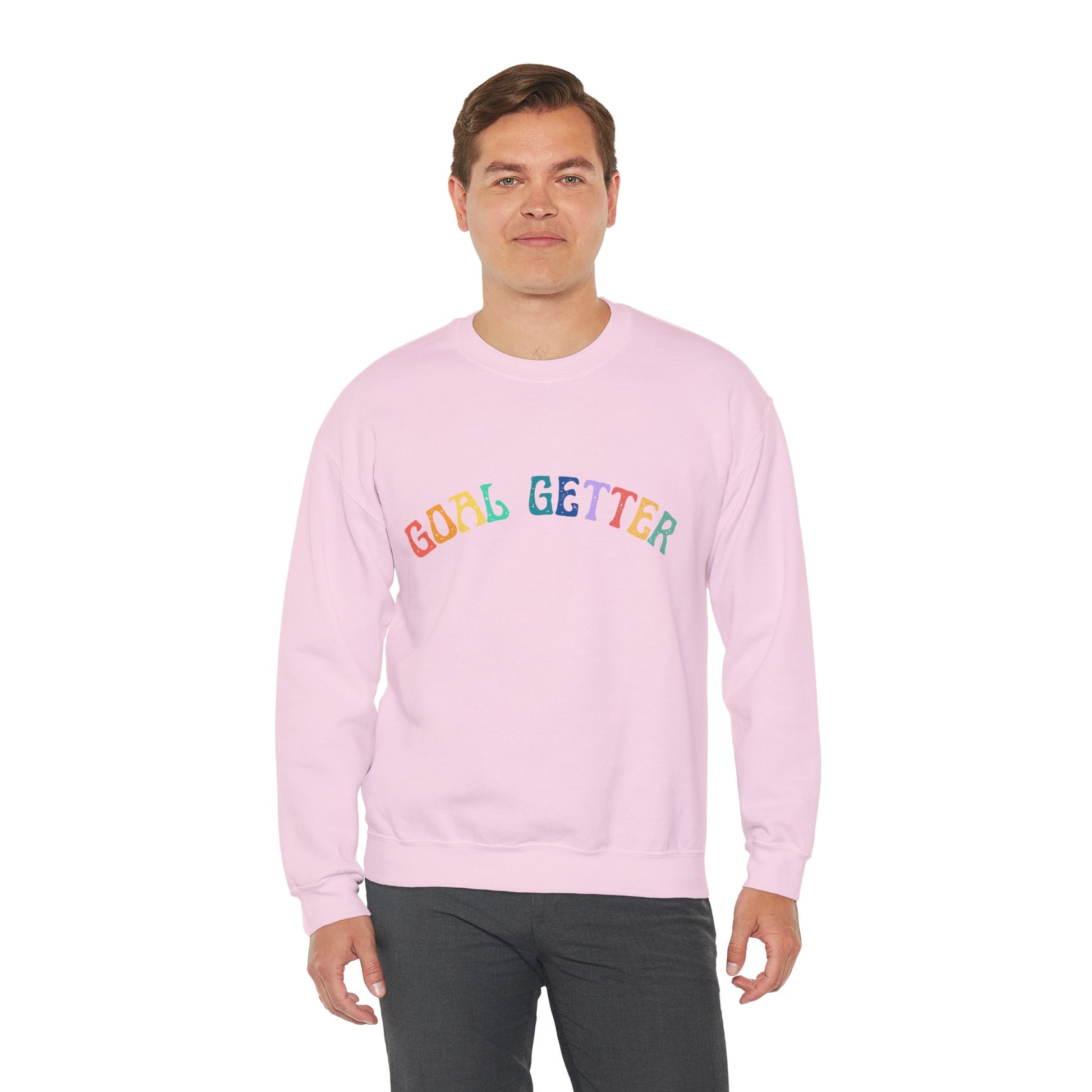 Goal Getter Unisex Heavy Blend Crewneck Sweatshirt (11 colours, up to 5xl)