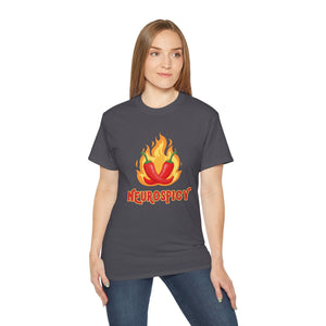 Neurospicy Flaming Peppers Unisex Ultra Cotton Tee