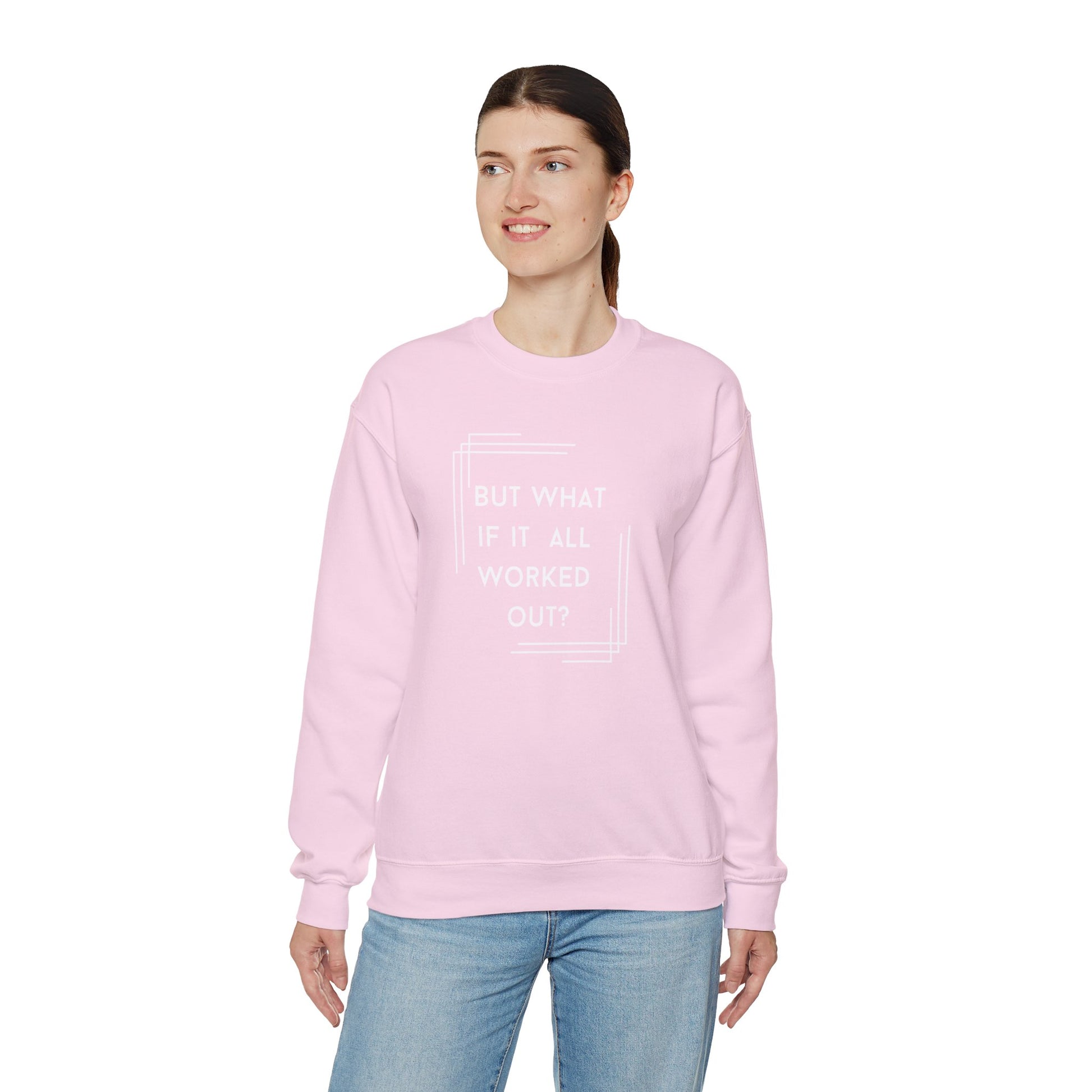 But What If It All Worked Out? Unisex Heavy Blend Crewneck Sweatshirt