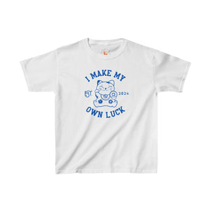 I Make My Own Luck Kids Heavy Cotton Tee