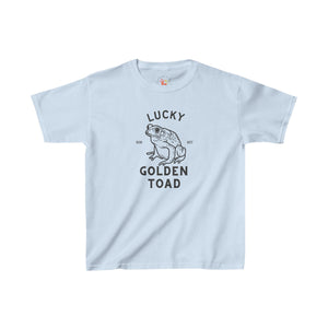 Lucky Golden Toad Kids Heavy Cotton Tee