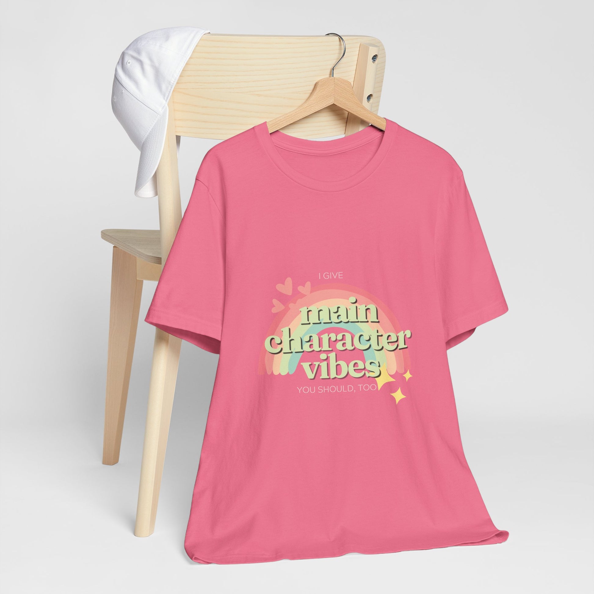 Main Character Vibes Unisex Jersey Short Sleeve Tee