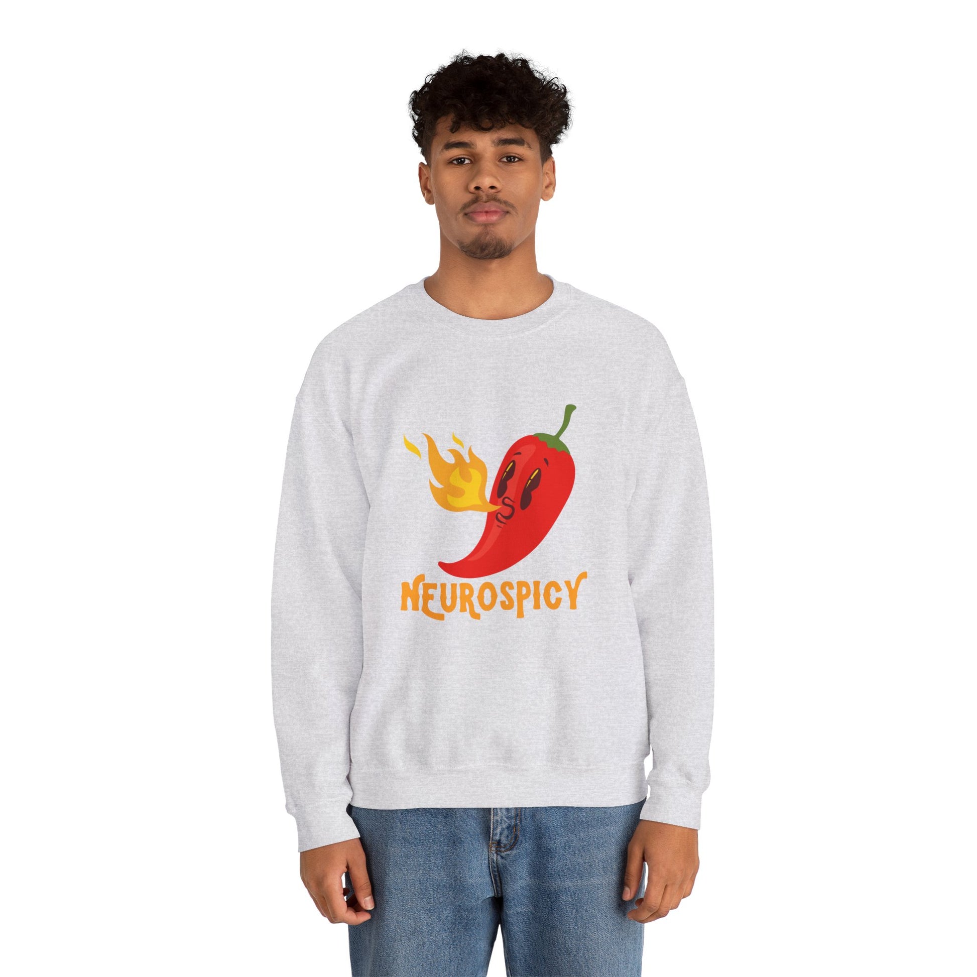 Neurospicy Unisex Heavy Blend Crewneck Sweatshirt